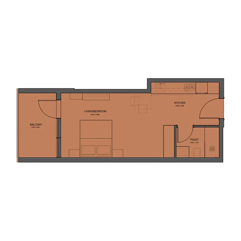 Studio Apartments -  Rivo