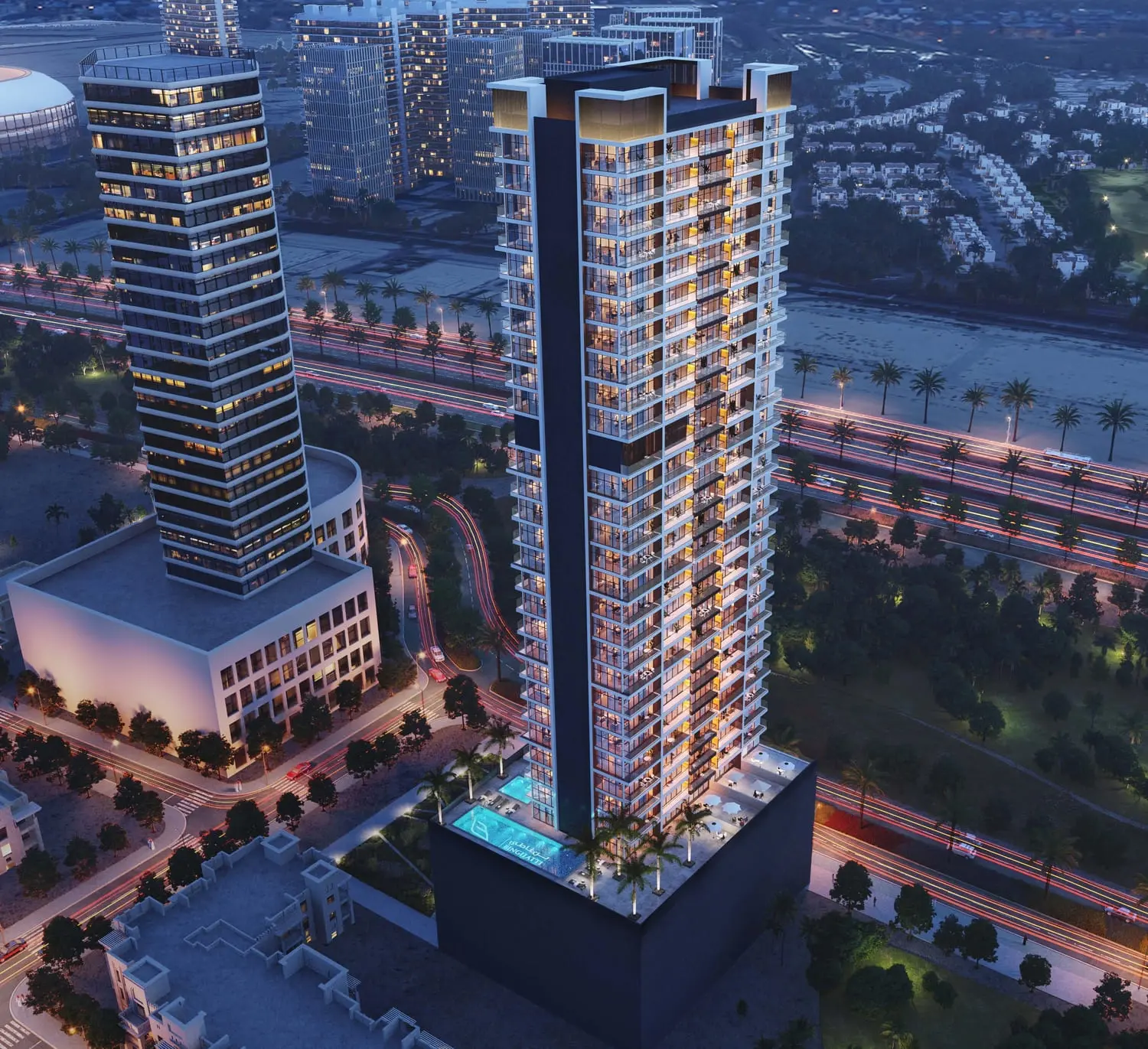 Binghatti Venus in Jumeirah Village Circle (JVC) by Binghatti - Exterior Image 3