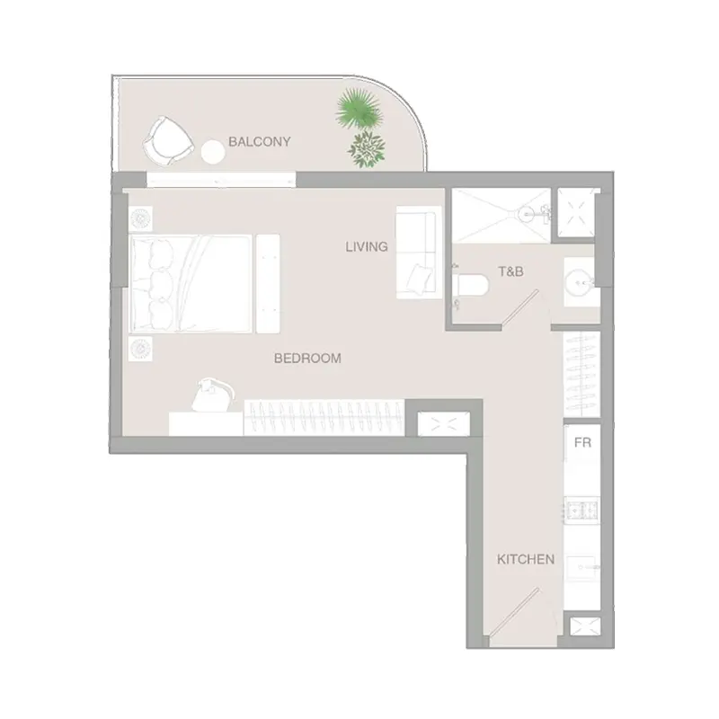 Studio Apartments -  VERDAN1A 3