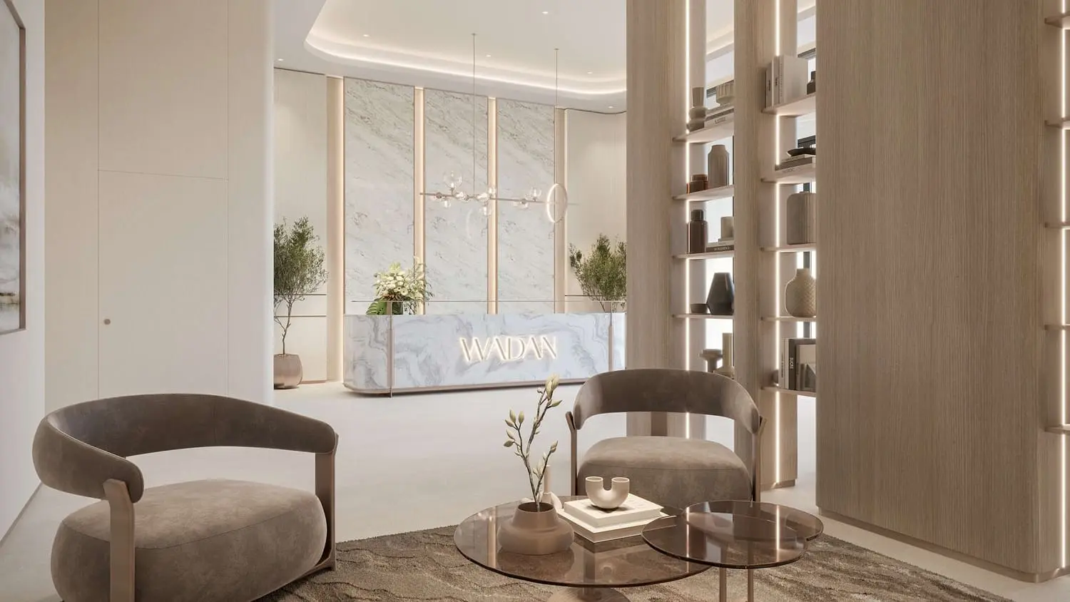 Seraph By Wadan in Dubai Land Residence by WADAN Developments - Lobby Image 3