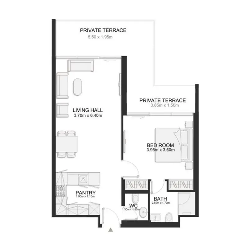 1 Bedroom apartments - Ashley Hills