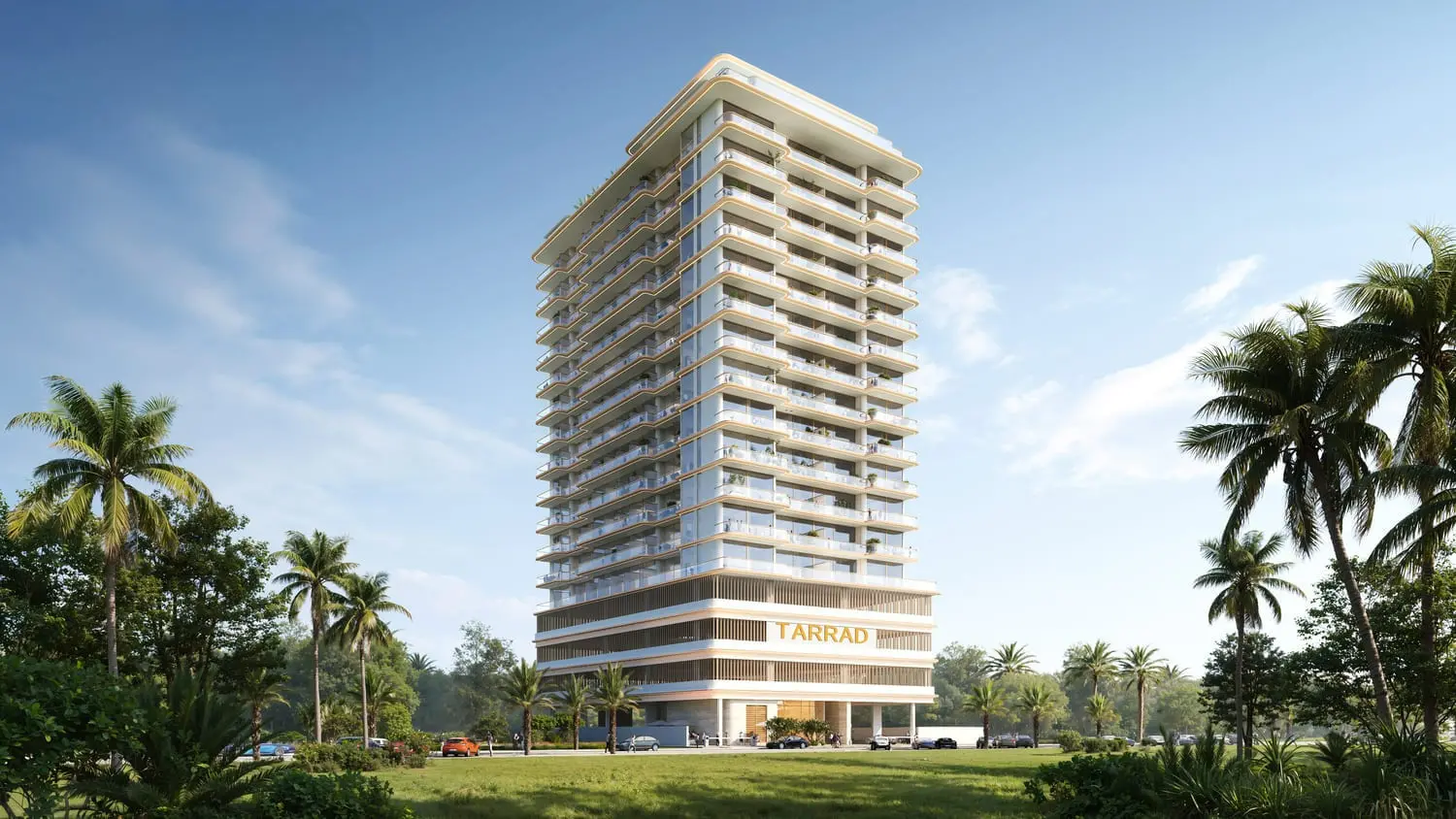 Celesto Tower in Dubai Land Residence by Tarrad Development