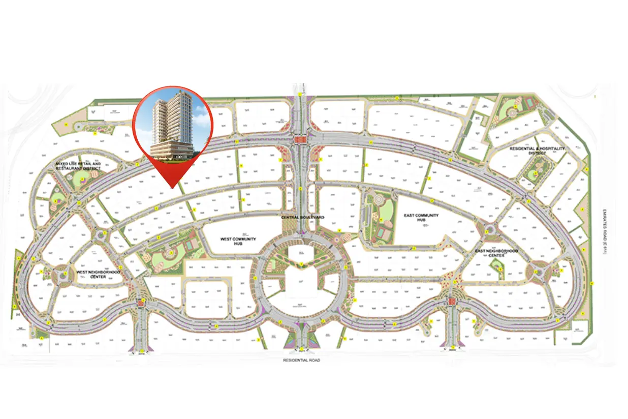 Celesto Tower master plan