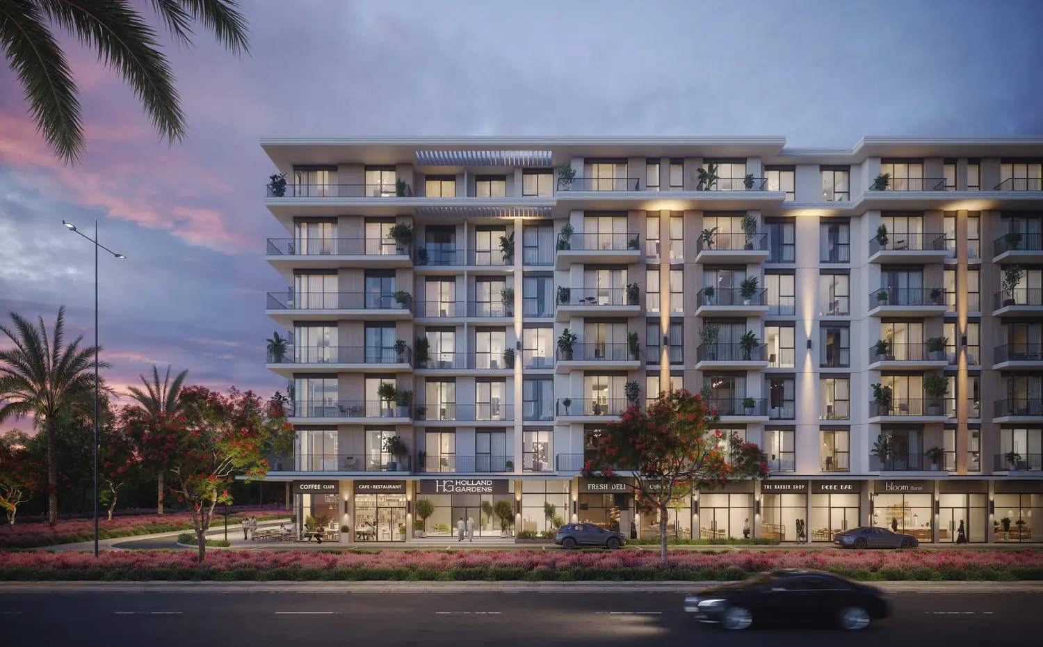 Holland Gardens in Town Square by Nshama Group