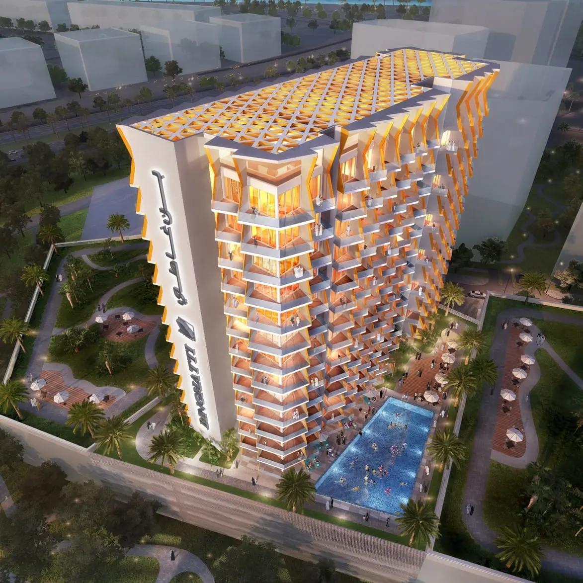Binghatti Gateway in Al Jaddaf by Binghatti - Exterior Image 4