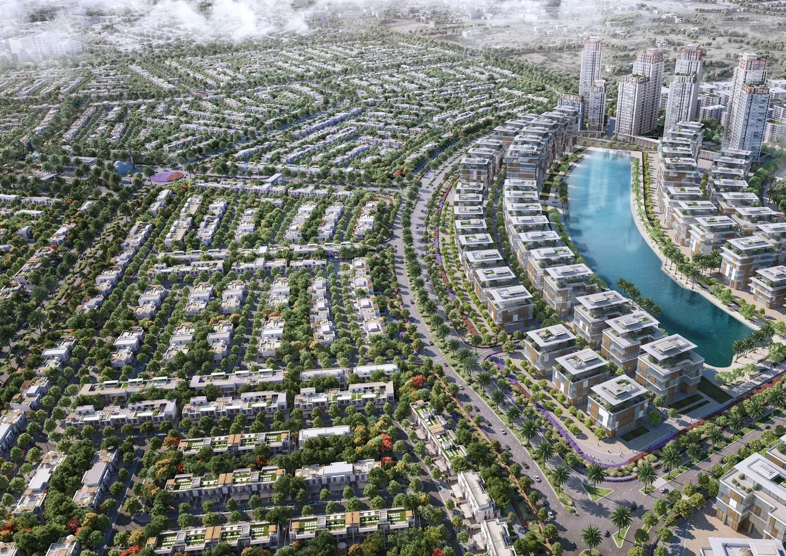 Green Wood in International City by Nakheel - Exterior Image 4