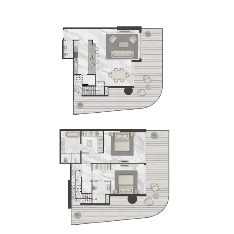 2 bedroom