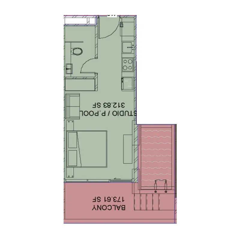 Studio apartments - Samana Santorini