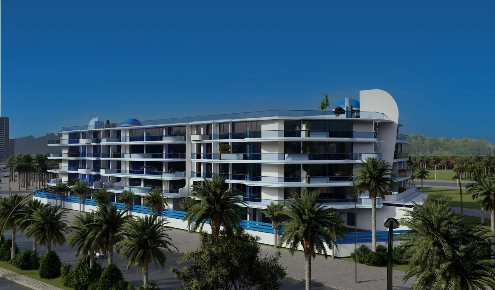 Samana Santorini in Dubai Studio City by Samana - Exterior Image 6