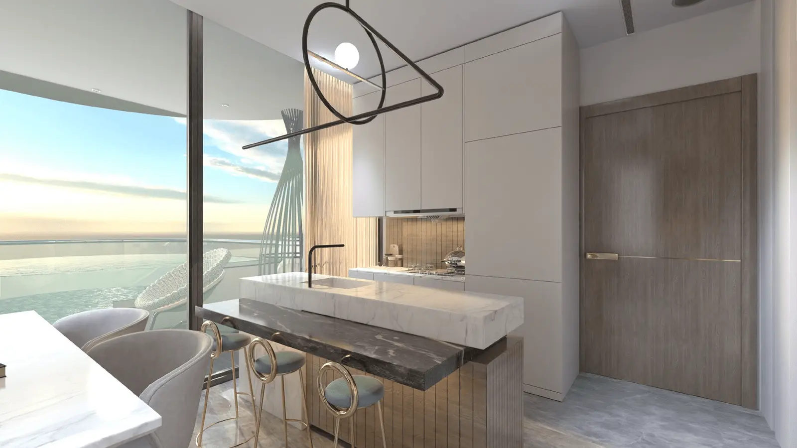 Samana Santorini in Dubai Studio City by Samana - Interior Image 3