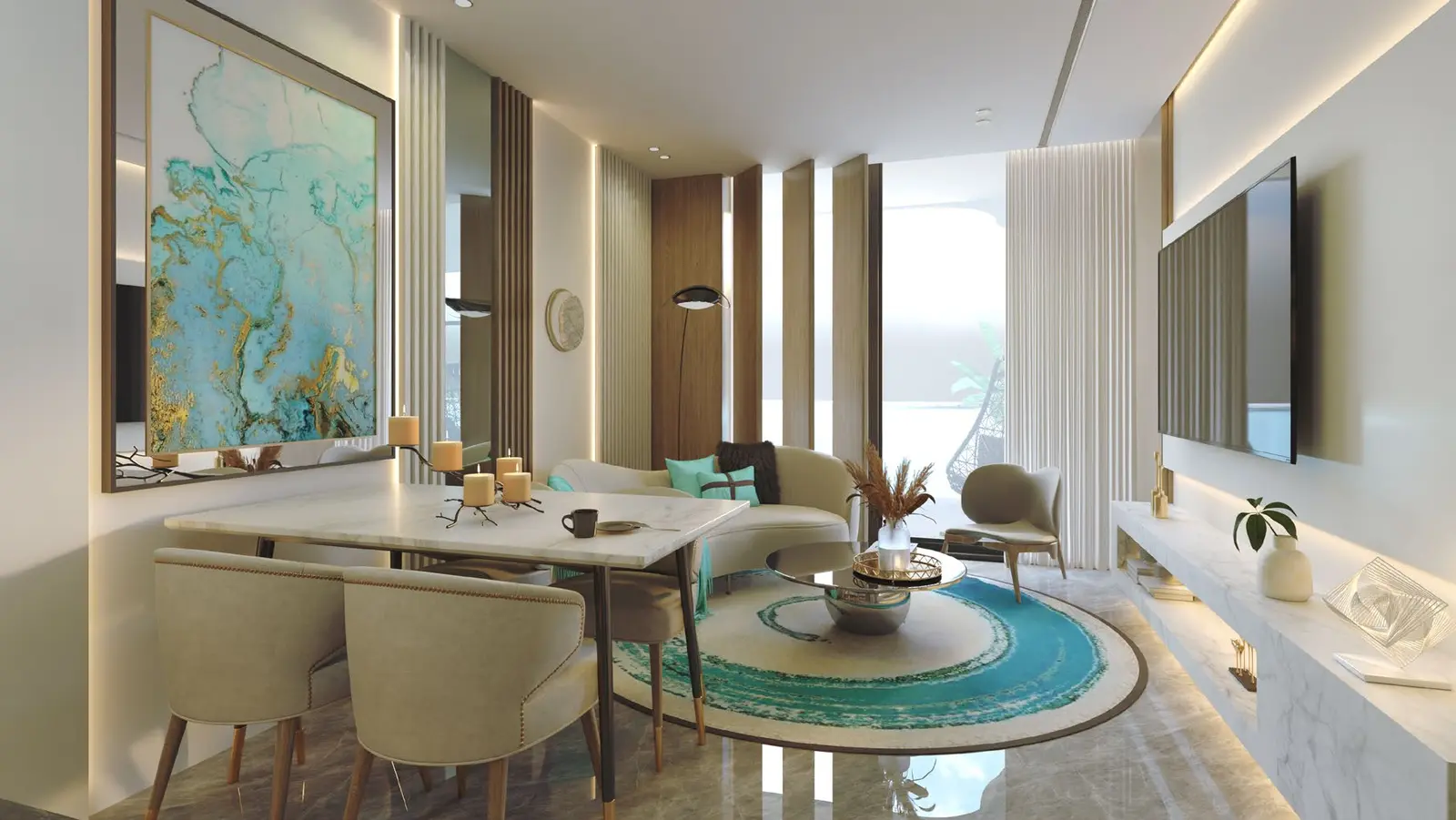 Samana Santorini in Dubai Studio City by Samana - Interior Image 5