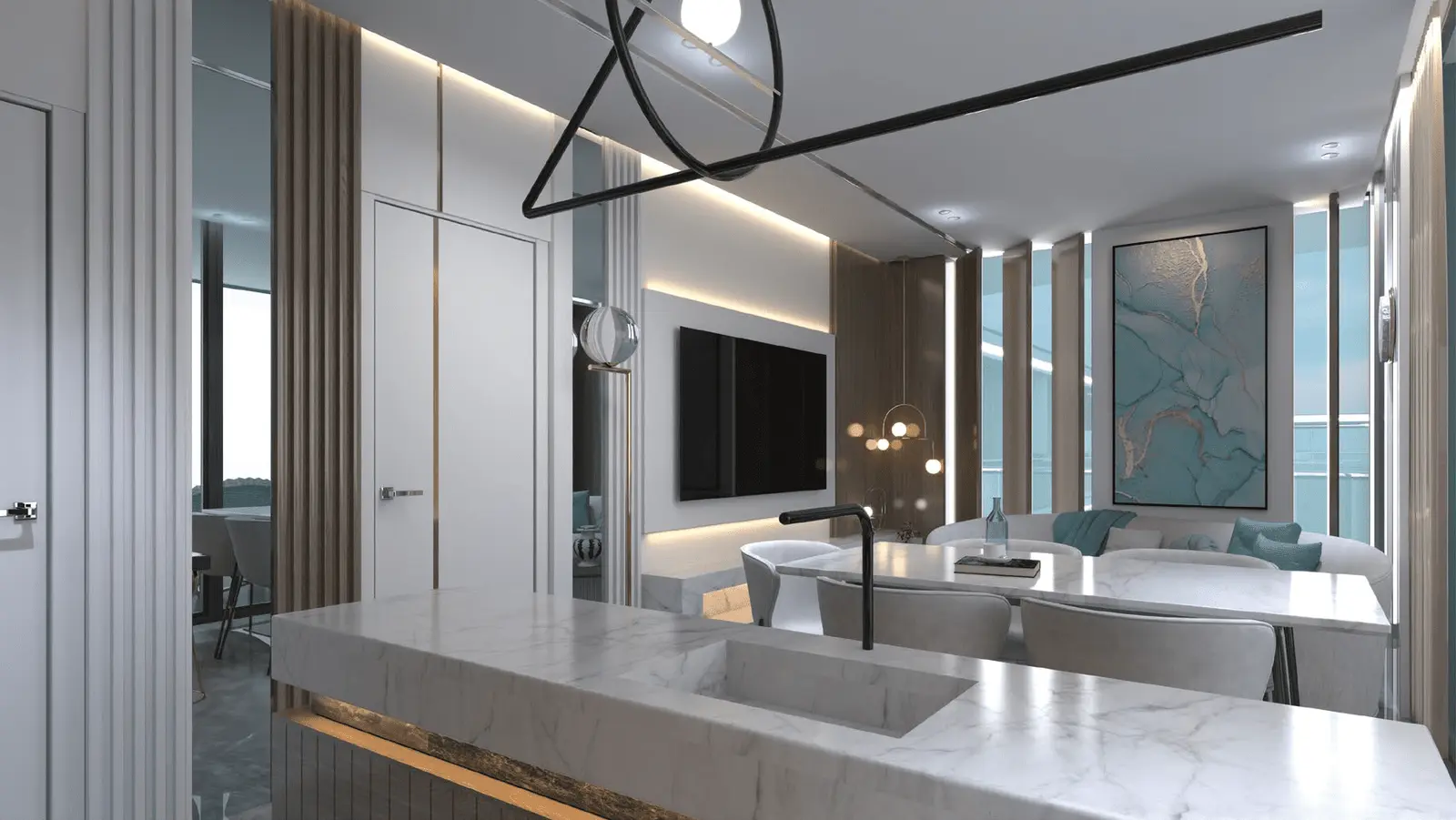 Samana Santorini in Dubai Studio City by Samana - Interior Image 6