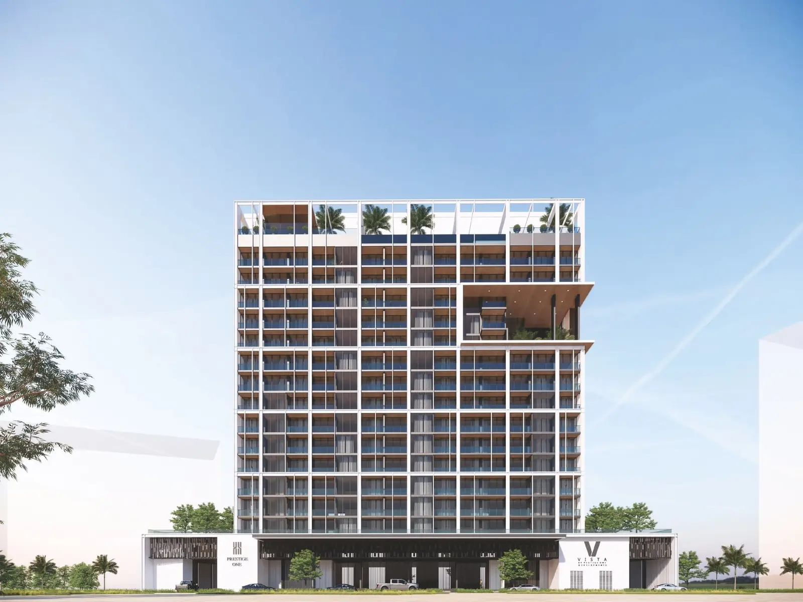 Vista by Prestige One in Dubai Sports City by Prestige One Developments - Exterior Image 3