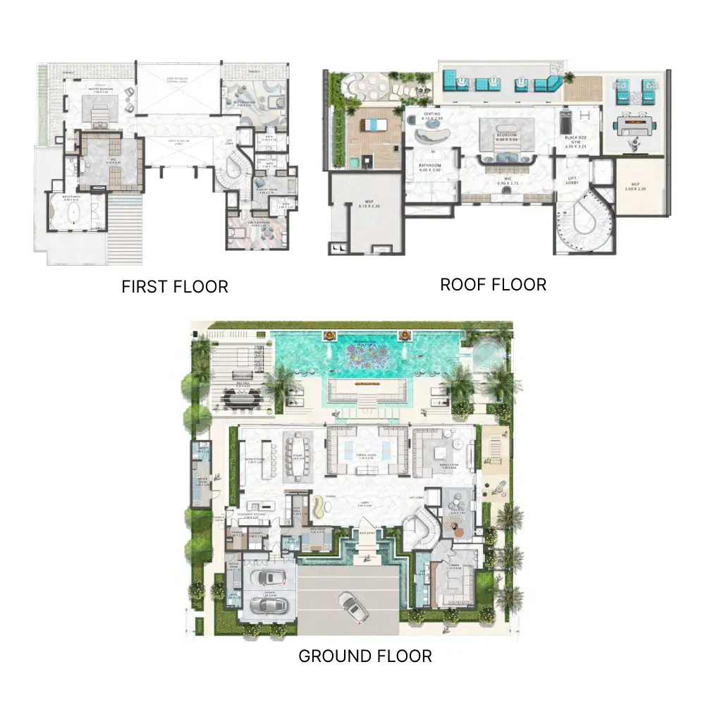 5 bedroom floor plan