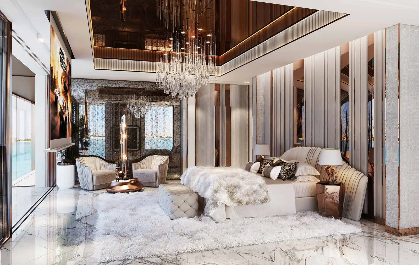 Villa Elaine in Palm Jumeirah by Amali Properties - Interior Image 7