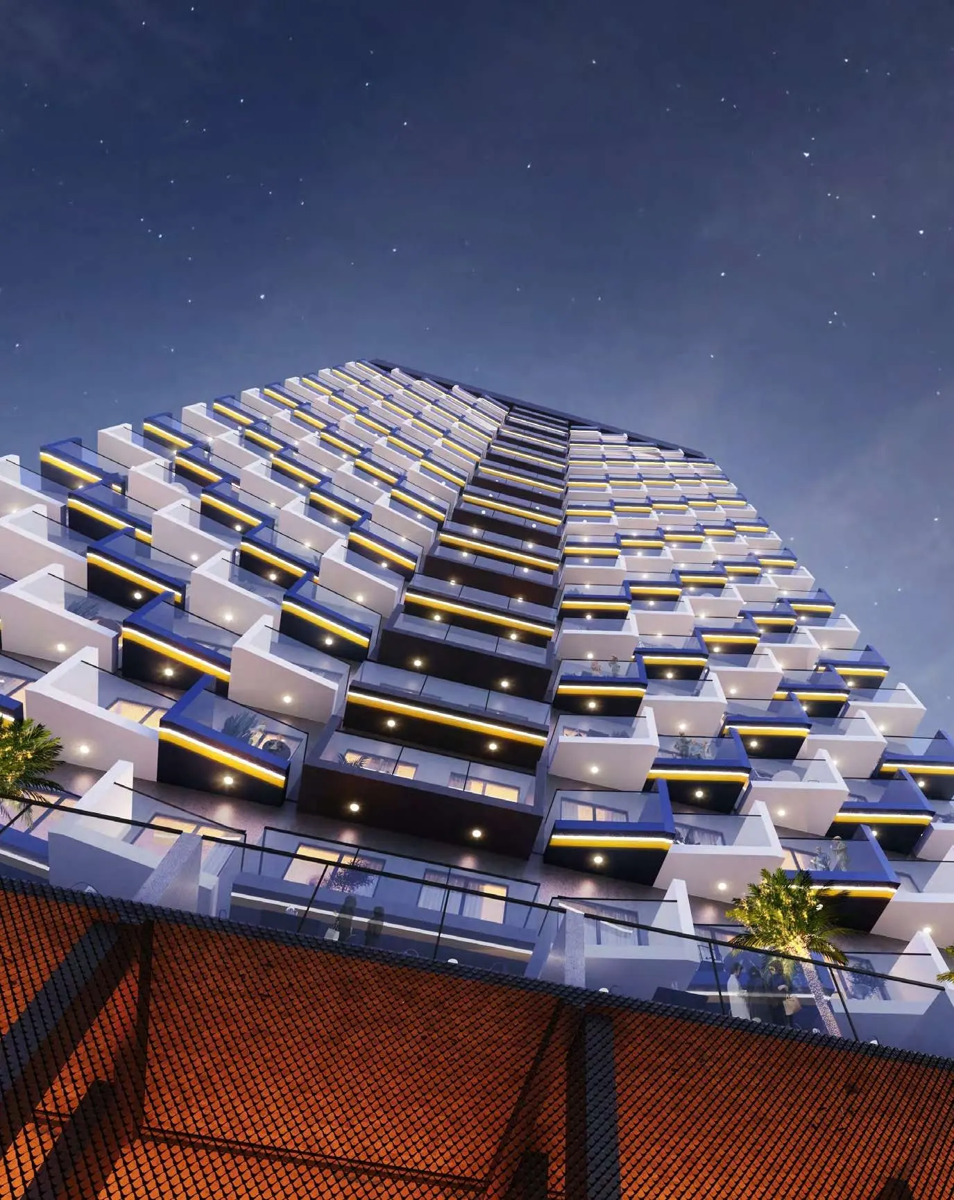 Binghatti Crest in Jumeirah Village Circle (JVC) by Binghatti - Exterior Image 3