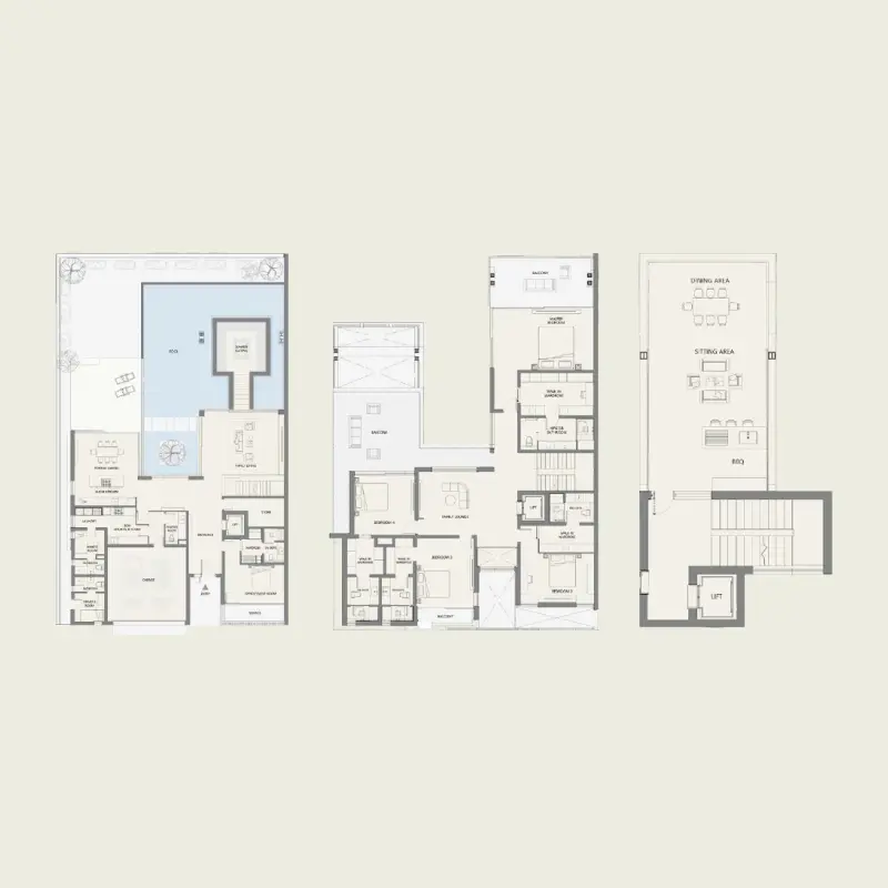 5 bedroom floor plan