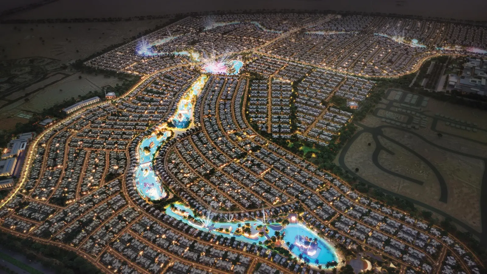 DAMAC Lagoons in Damac Lagoons by DAMAC - Exterior Image 3