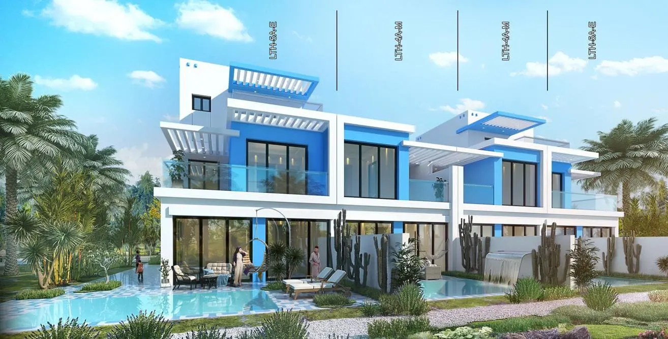 DAMAC Lagoons in Damac Lagoons by DAMAC - Exterior Image 7