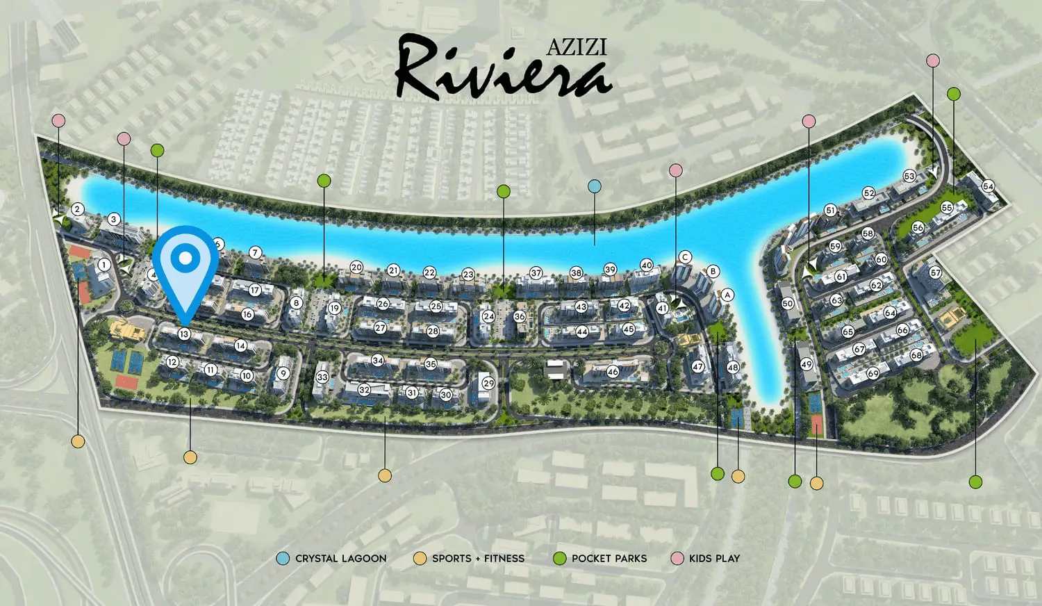 Riviera 13 Master Plan