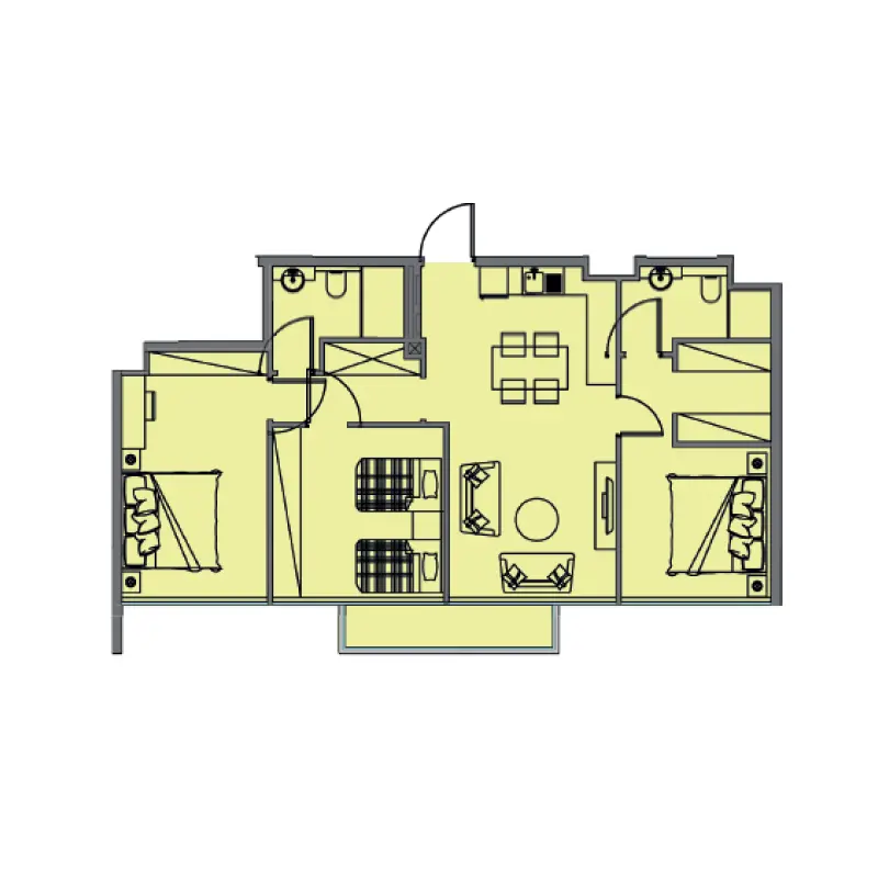 3 bedroom
