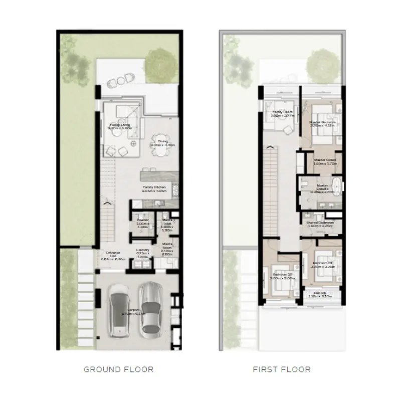 3 bedroom floor plan