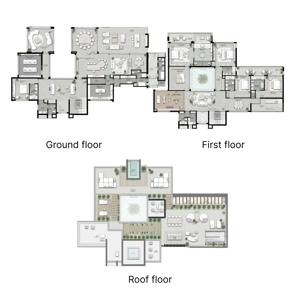 5 bedroom floor plan