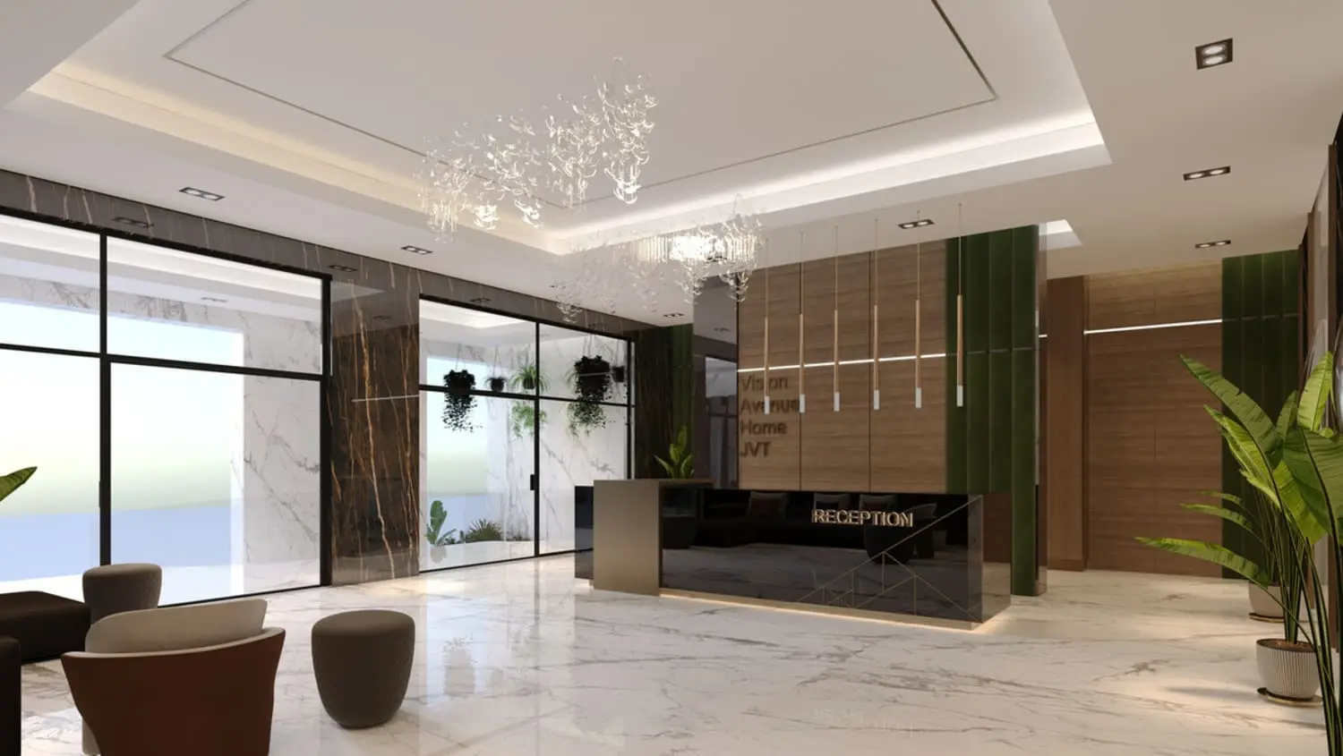 Emerald Vision Tower in Jumeirah Village Triangle by Vision Avenue Homes - Lobby Image 2
