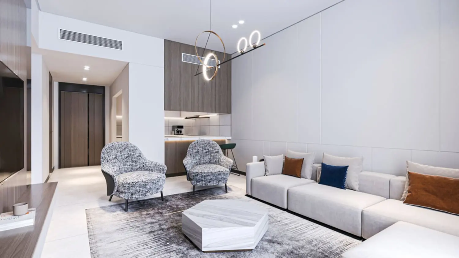 Emerald Vision Tower in Jumeirah Village Triangle by Vision Avenue Homes - Interior Image 2