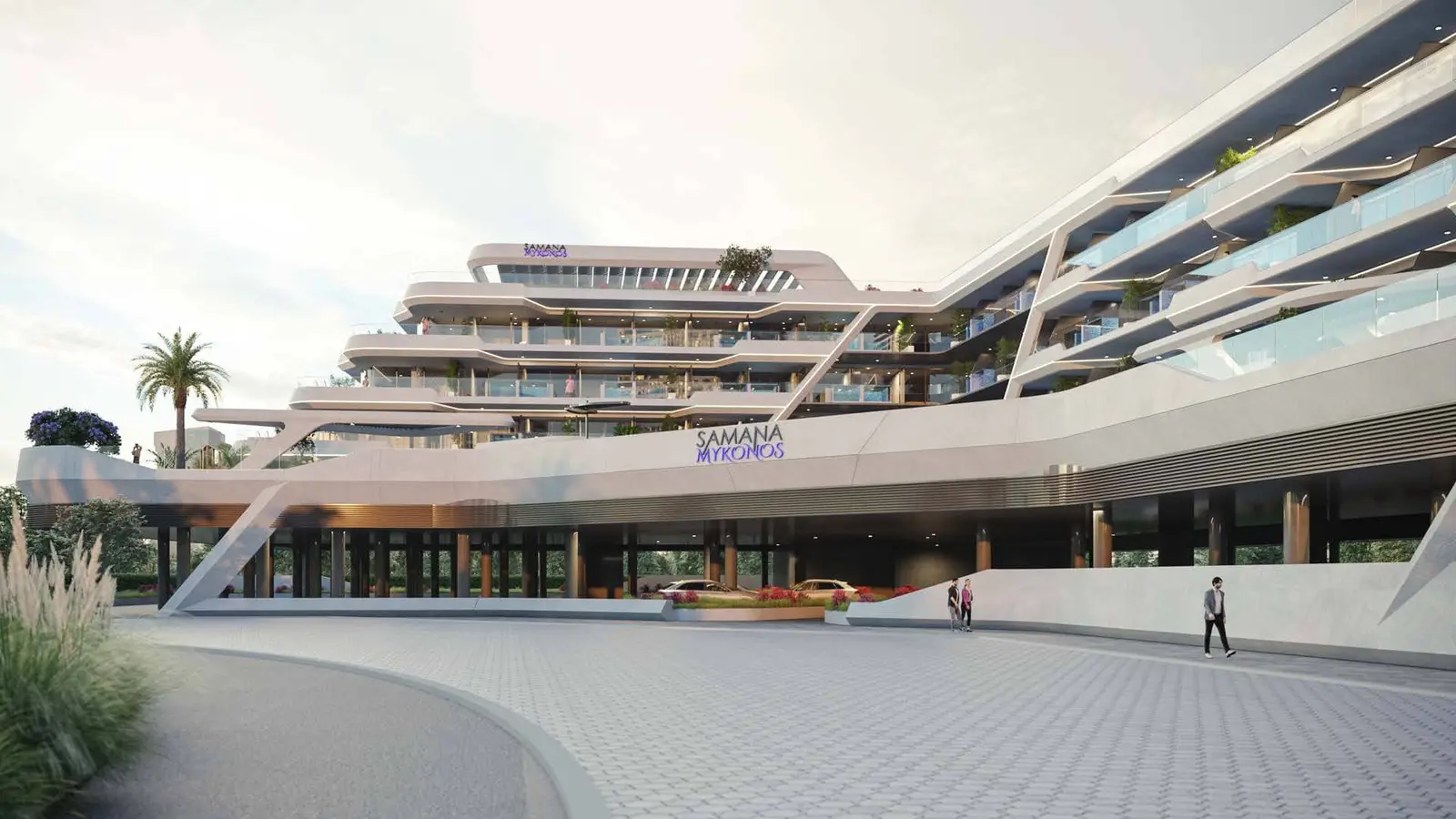 Samana Mykonos in Dubai Studio City by Samana - Exterior Image 4