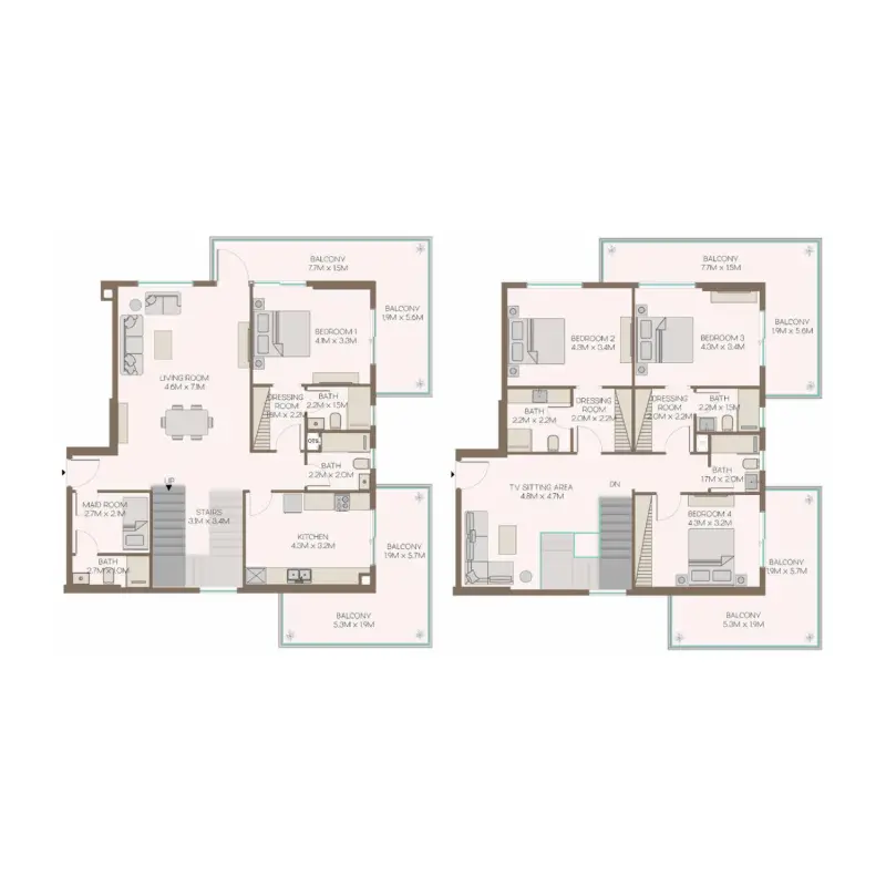 4 bedroom