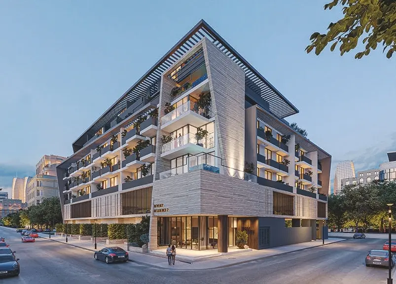 Beverly Residence 2 in Jumeirah Village Circle (JVC) by HMB Homes Real Estate Development - Exterior Image 2