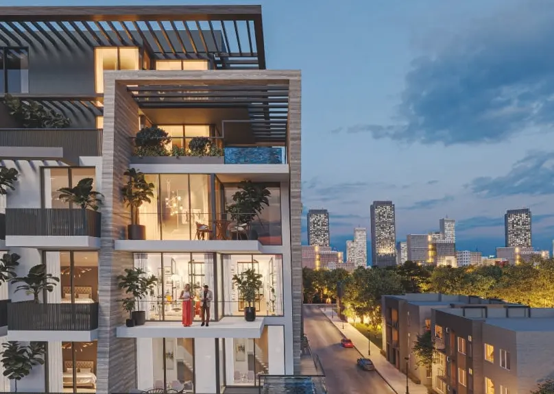 Beverly Residence 2 in Jumeirah Village Circle (JVC) by HMB Homes Real Estate Development - Exterior Image 3