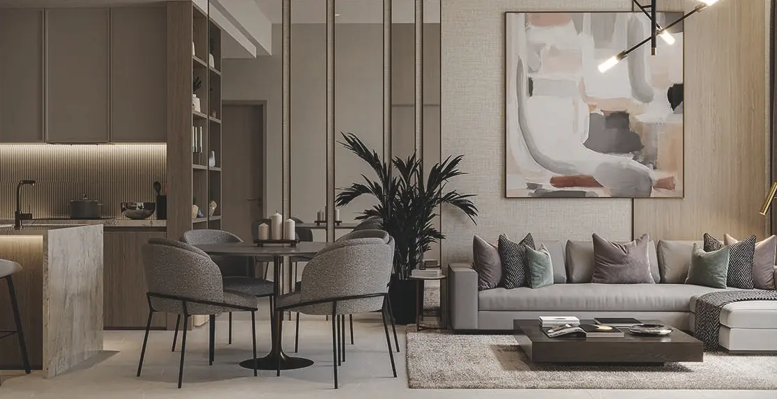 Beverly Residence 2 in Jumeirah Village Circle (JVC) by HMB Homes Real Estate Development - Interior Image 4