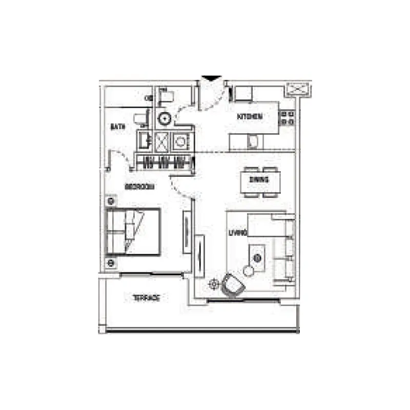 1 bedroom