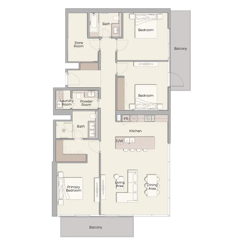 3 bedroom