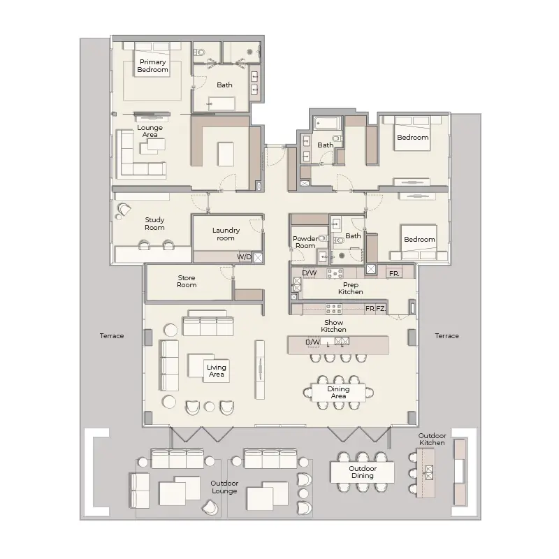 3 bedroom