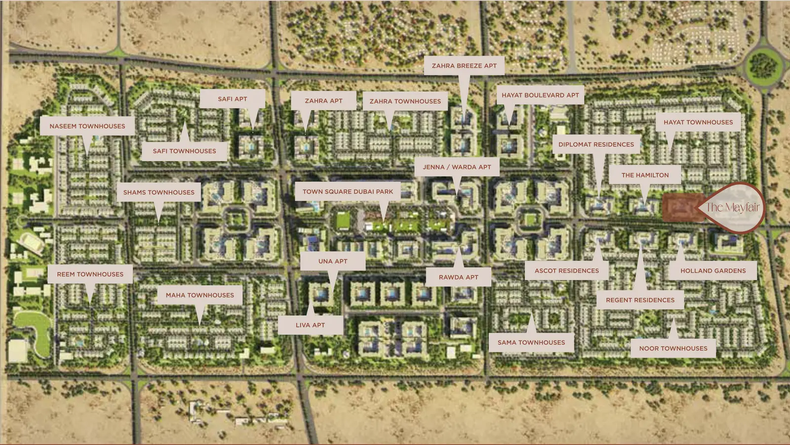 Mayfair Residence Master Plan