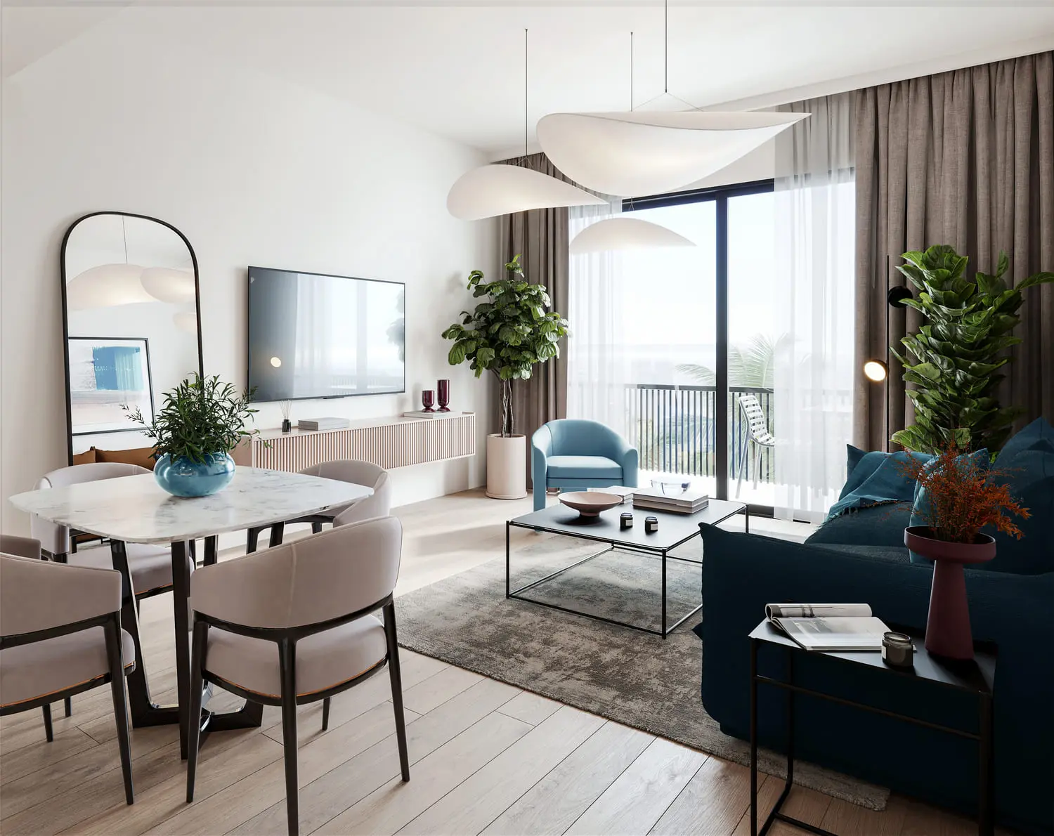 Mayfair Residence in Town Square by Nshama Group - Interior Image 4