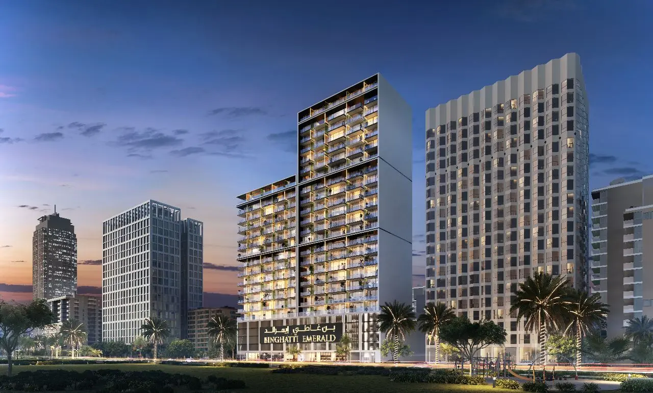 Binghatti Emerald in Jumeirah Village Circle (JVC) by Binghatti - Exterior Image 3