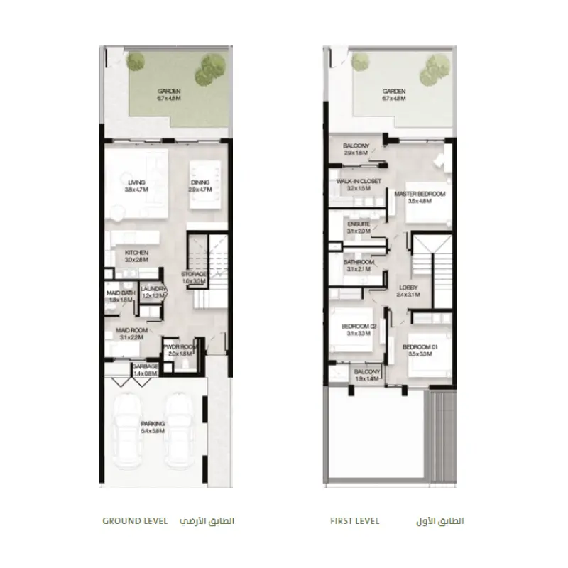 3 bedroom floor plan