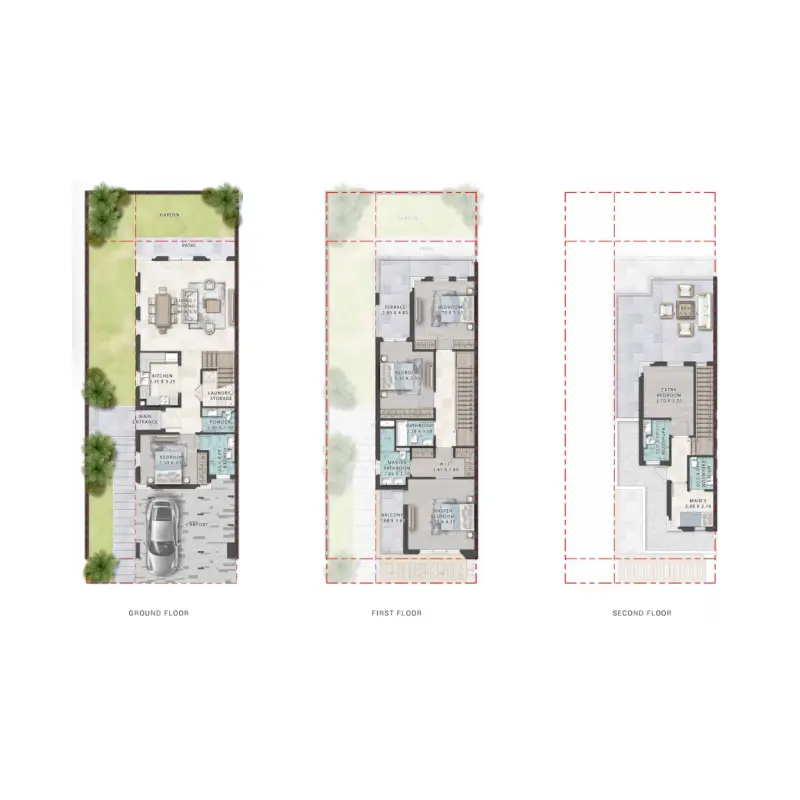 5 bedroom floor plan
