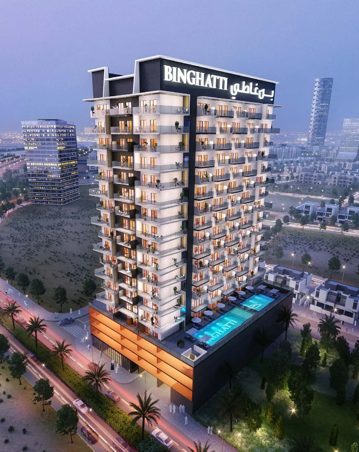 Binghatti Nova in Jumeirah Village Circle (JVC) by Binghatti - Exterior Image 2