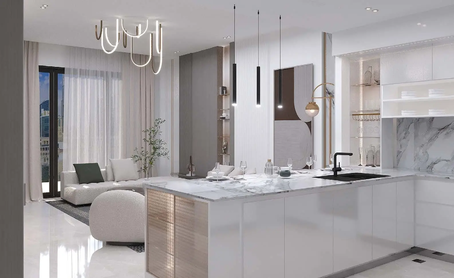 Binghatti Nova in Jumeirah Village Circle (JVC) by Binghatti - Interior Image 3