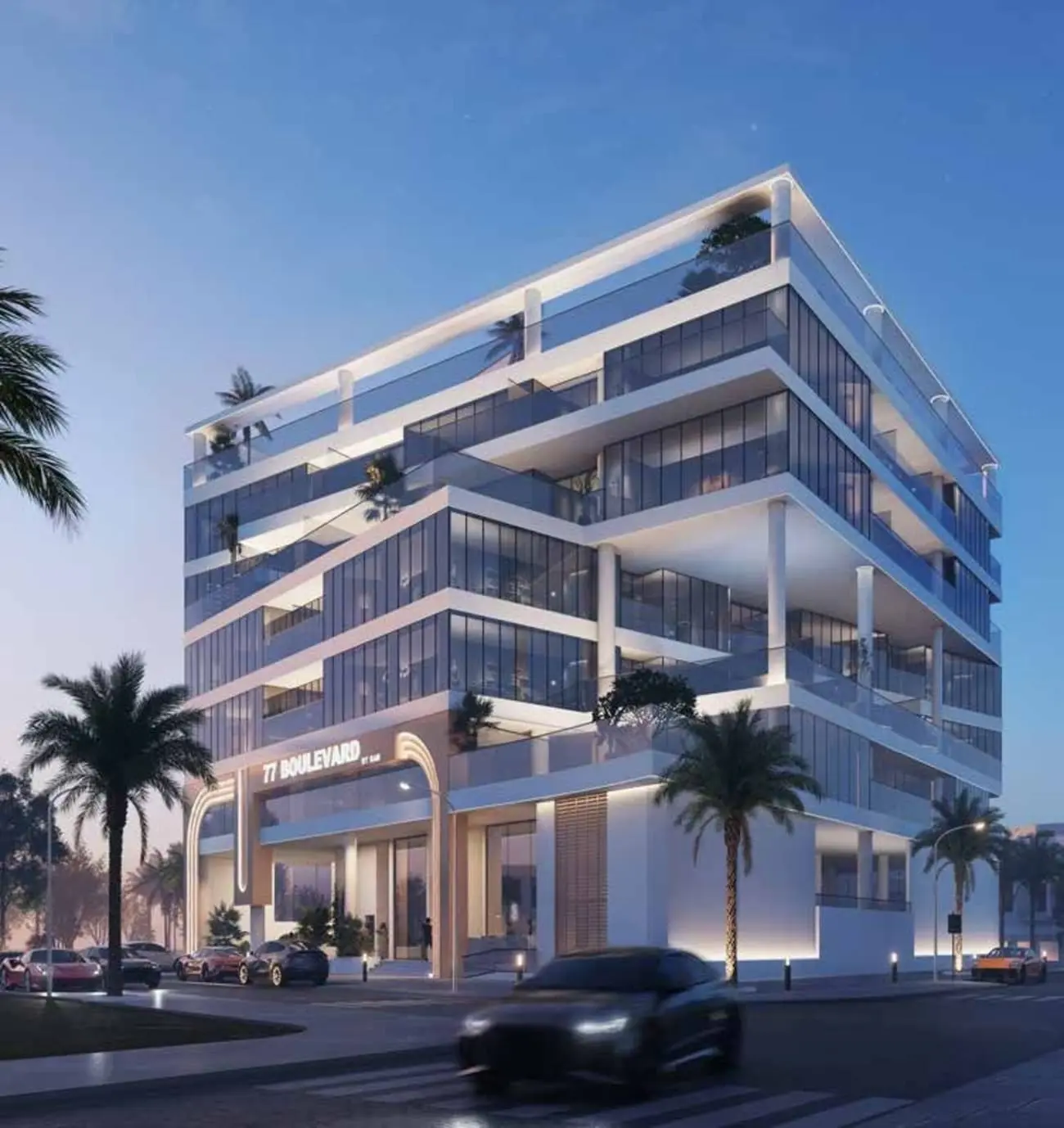 77 Boulevard in Jumeirah Village Circle (JVC) by BAMX Development - Exterior Image 4