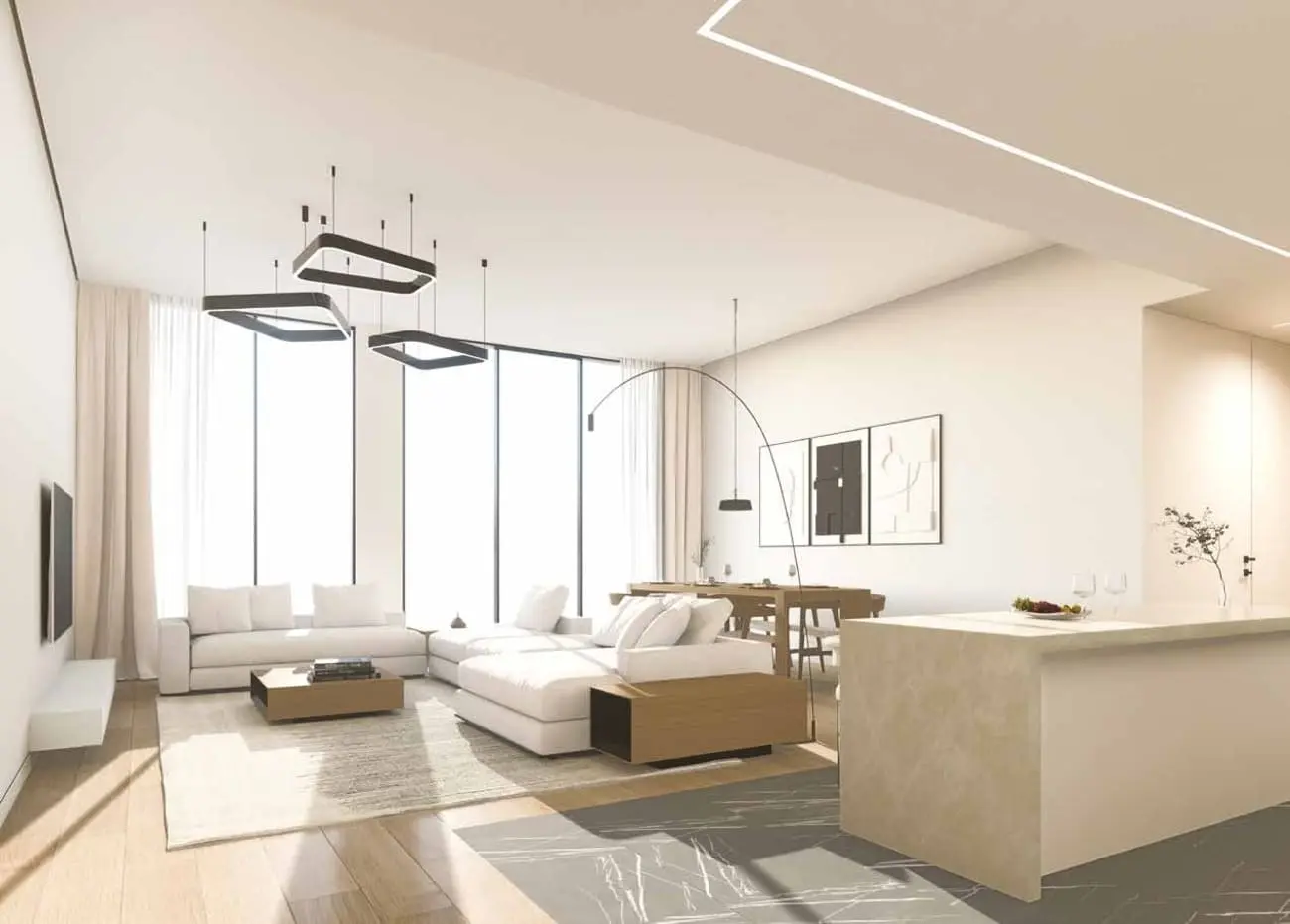 77 Boulevard in Jumeirah Village Circle (JVC) by BAMX Development - Interior Image 3