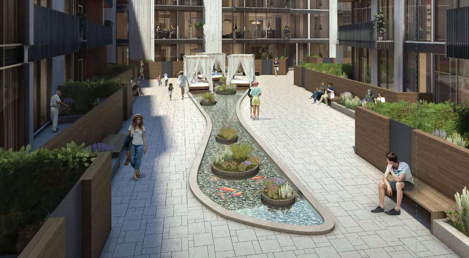 Q Gardens Boutique Residences in Arjan by AYS Developers - Exterior Image 3