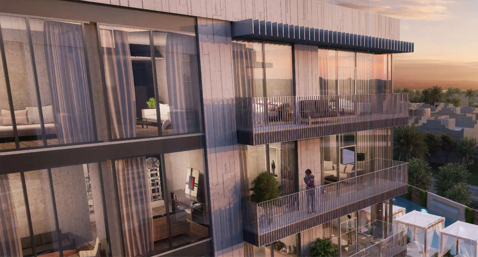 Q Gardens Boutique Residences in Arjan by AYS Developers - Exterior Image 4