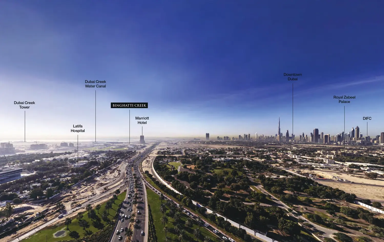 Binghatti Creek Master Plan