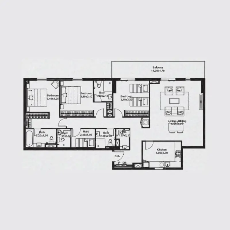 3 bedroom